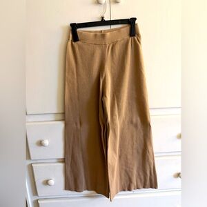 Charlie Holiday Camel Ribbed Trousers